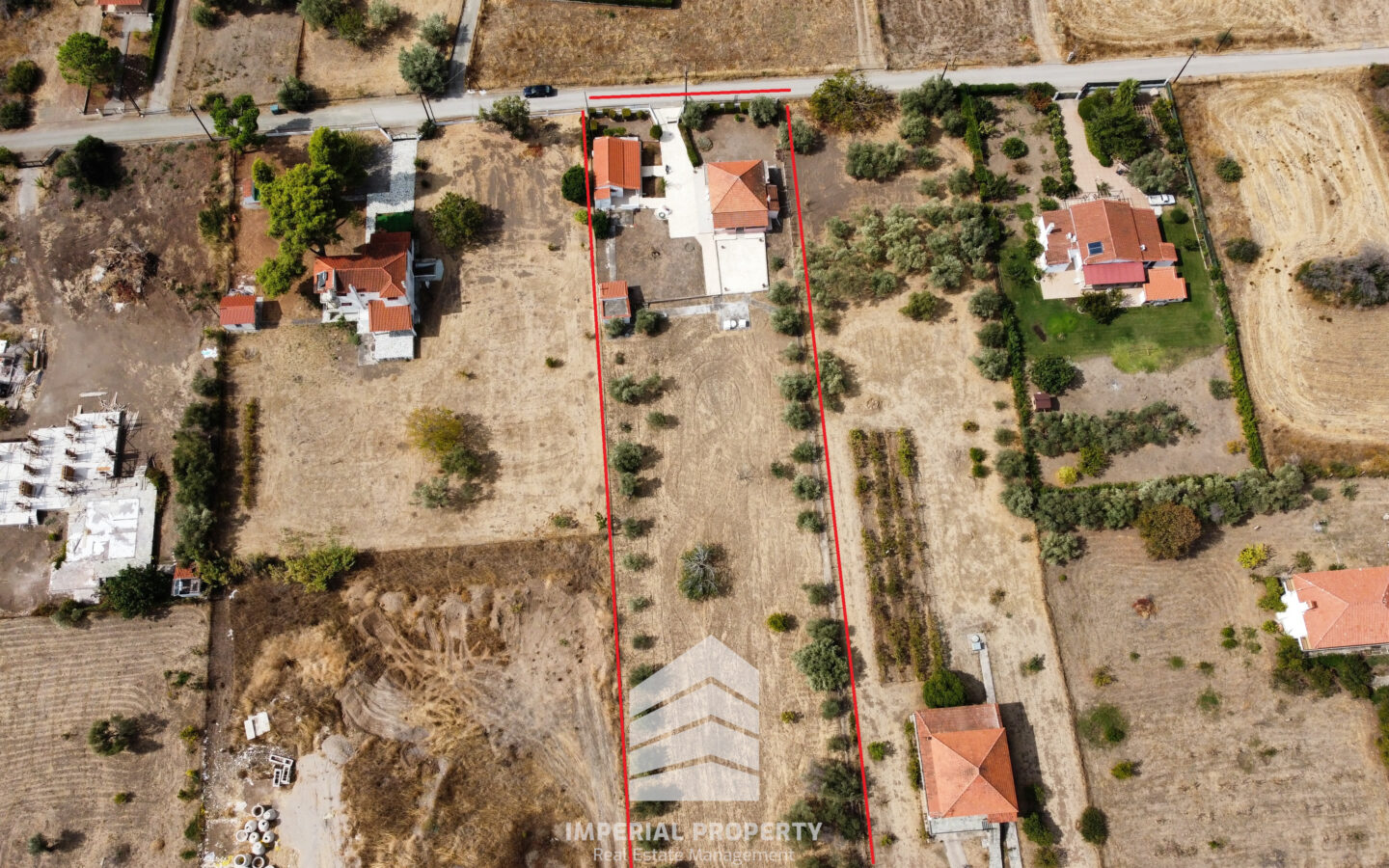 Evia Detached House With Land Near A. Anna Beach
