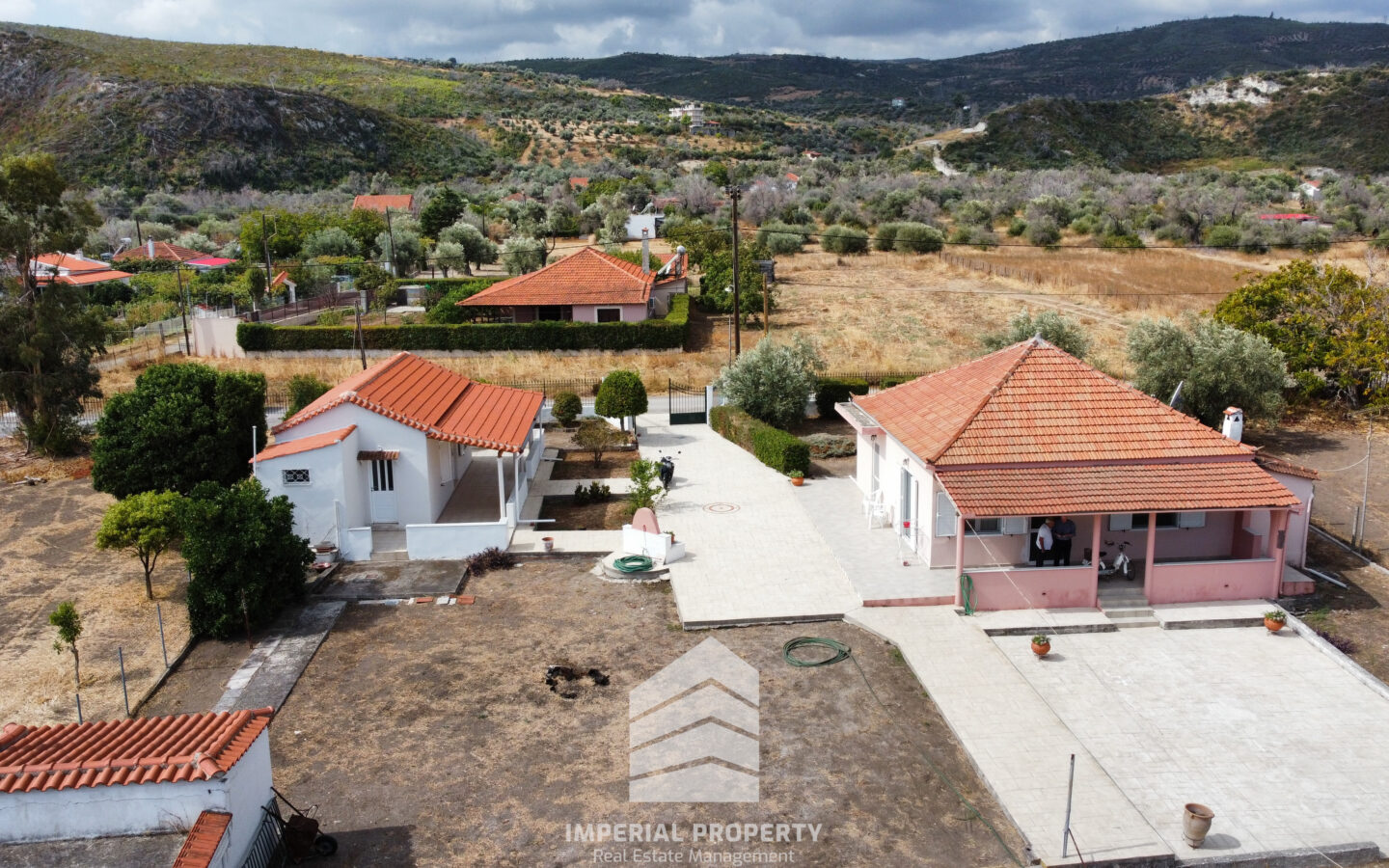 Evia Detached House With Land Near A. Anna Beach