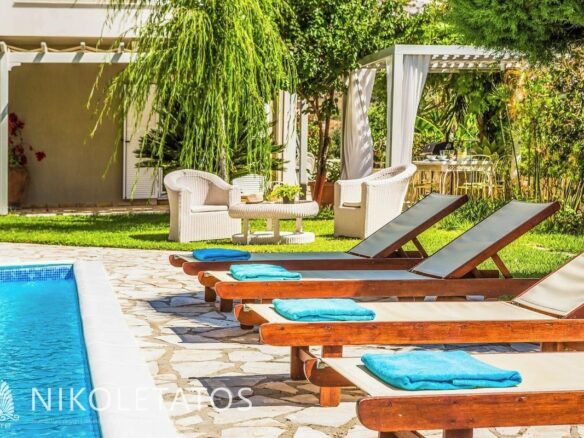 Katelios Greece Villa With Sea View And Garden Features