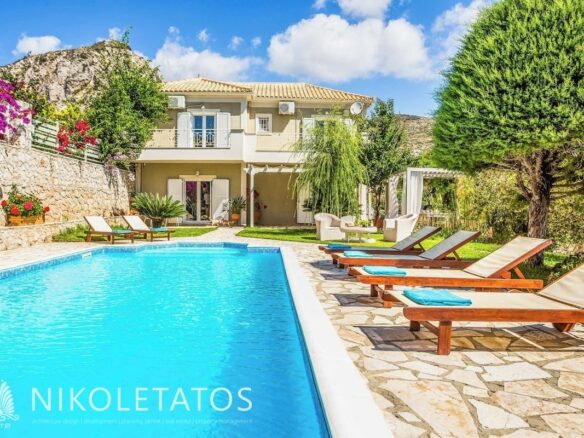 Katelios Greece Villa With Sea View And Garden Features