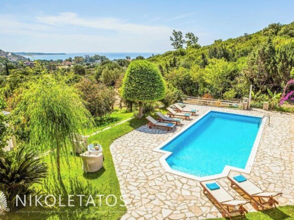 Katelios Greece Villa With Sea View And Garden Features