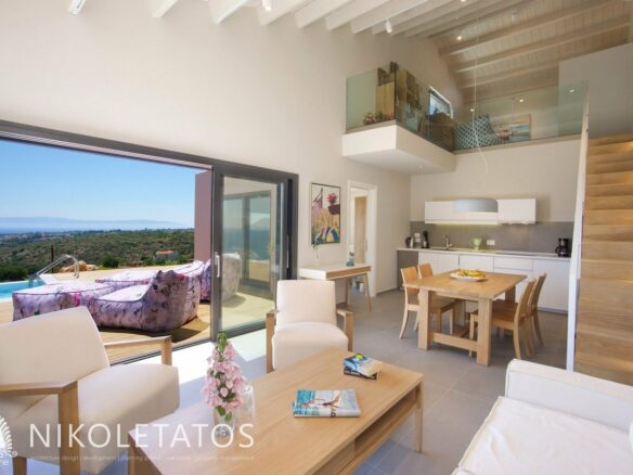 Villa With Sea View In Skala, Greece