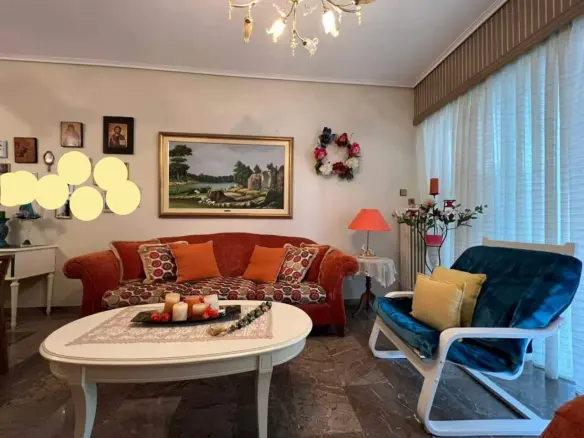 Two-bedroom Apartment In Athens With City View