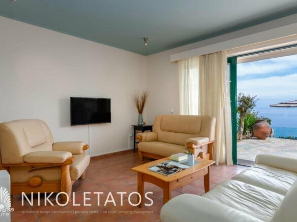 Villa Located In Skala, Greece With Outdoor Terrace