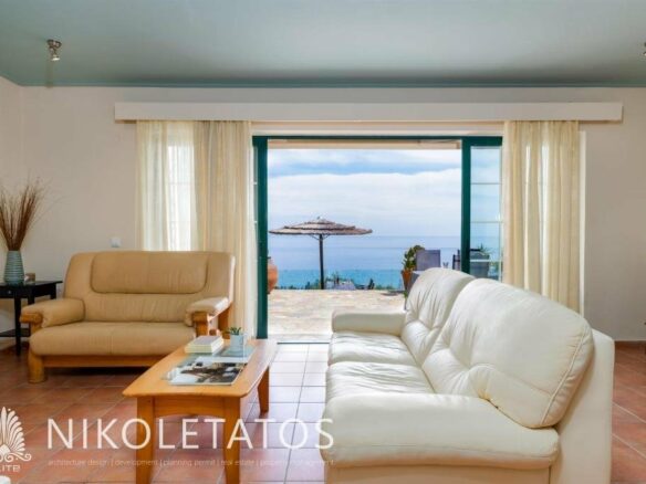Villa Located In Skala, Greece With Outdoor Terrace