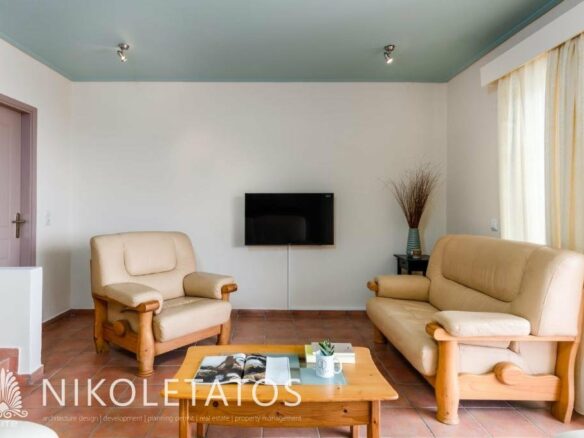 Villa Located In Skala, Greece With Outdoor Terrace