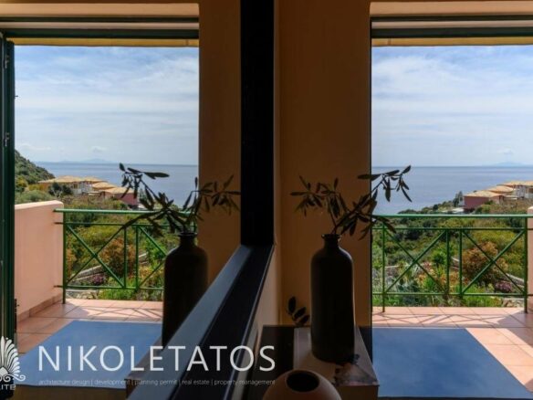 Villa Located In Skala, Greece With Outdoor Terrace