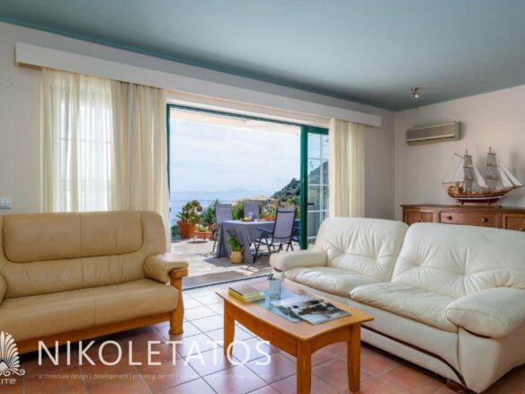 Villa Located In Skala, Greece With Outdoor Terrace