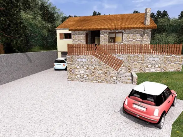 Land In Corfu, Greece