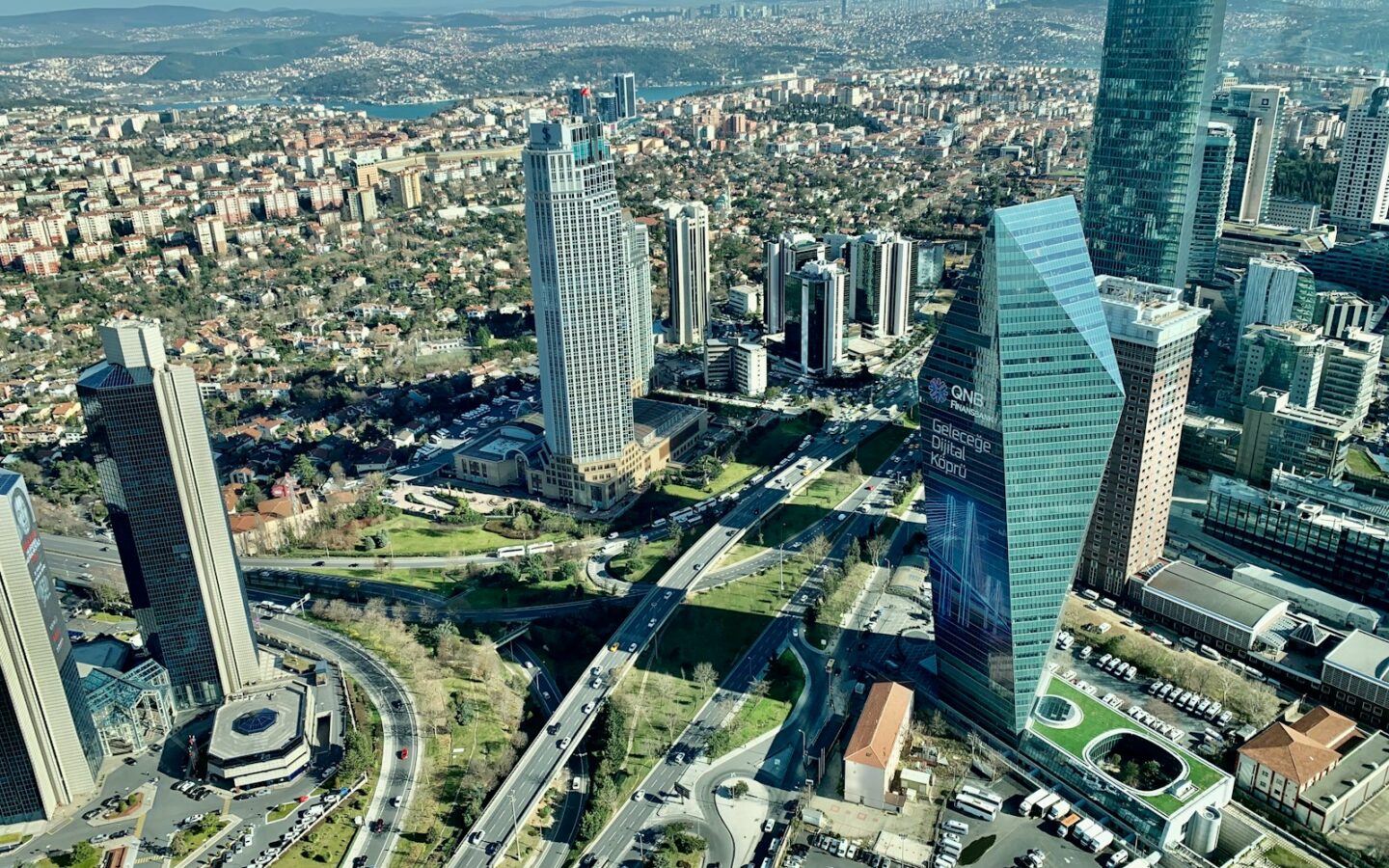 aerial view of city buildings during daytime