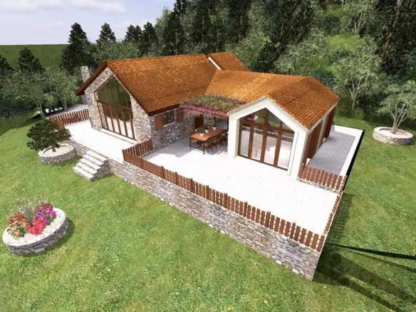 Land In Corfu, Greece