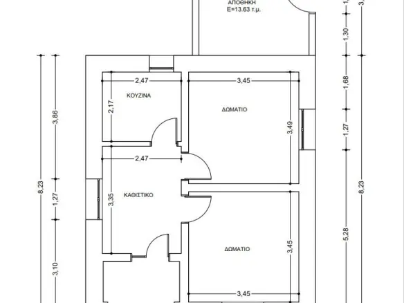 2-bedroom Detached House In Kassandra, Greece (75 M²)