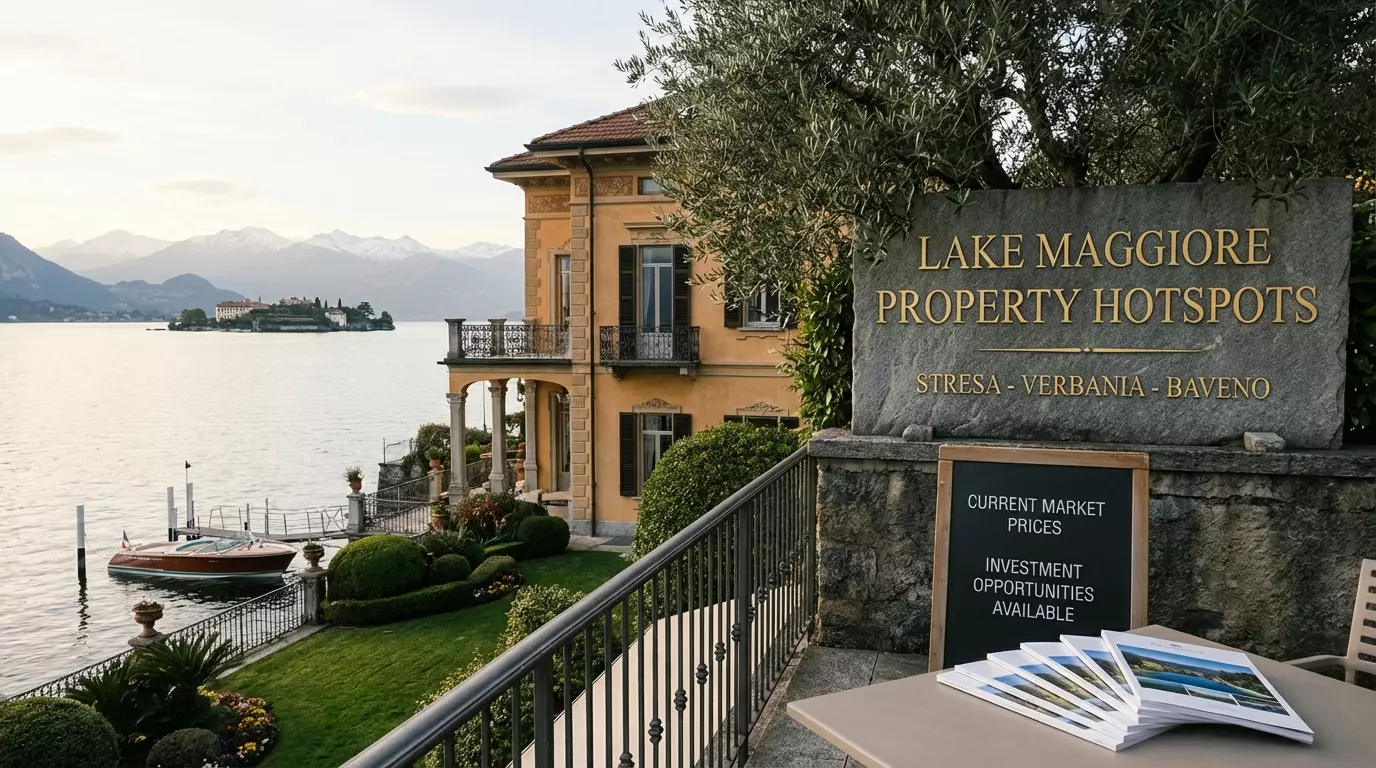 Luxury Real Estate on Lake Maggiore, Italy