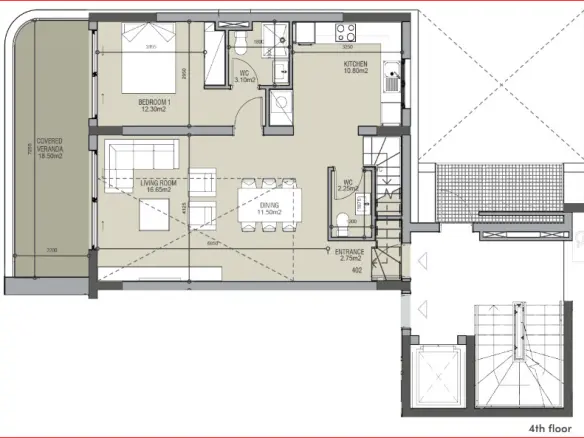3-bedroom Maisonette In Palaio Faliro, Greece (133 M²)