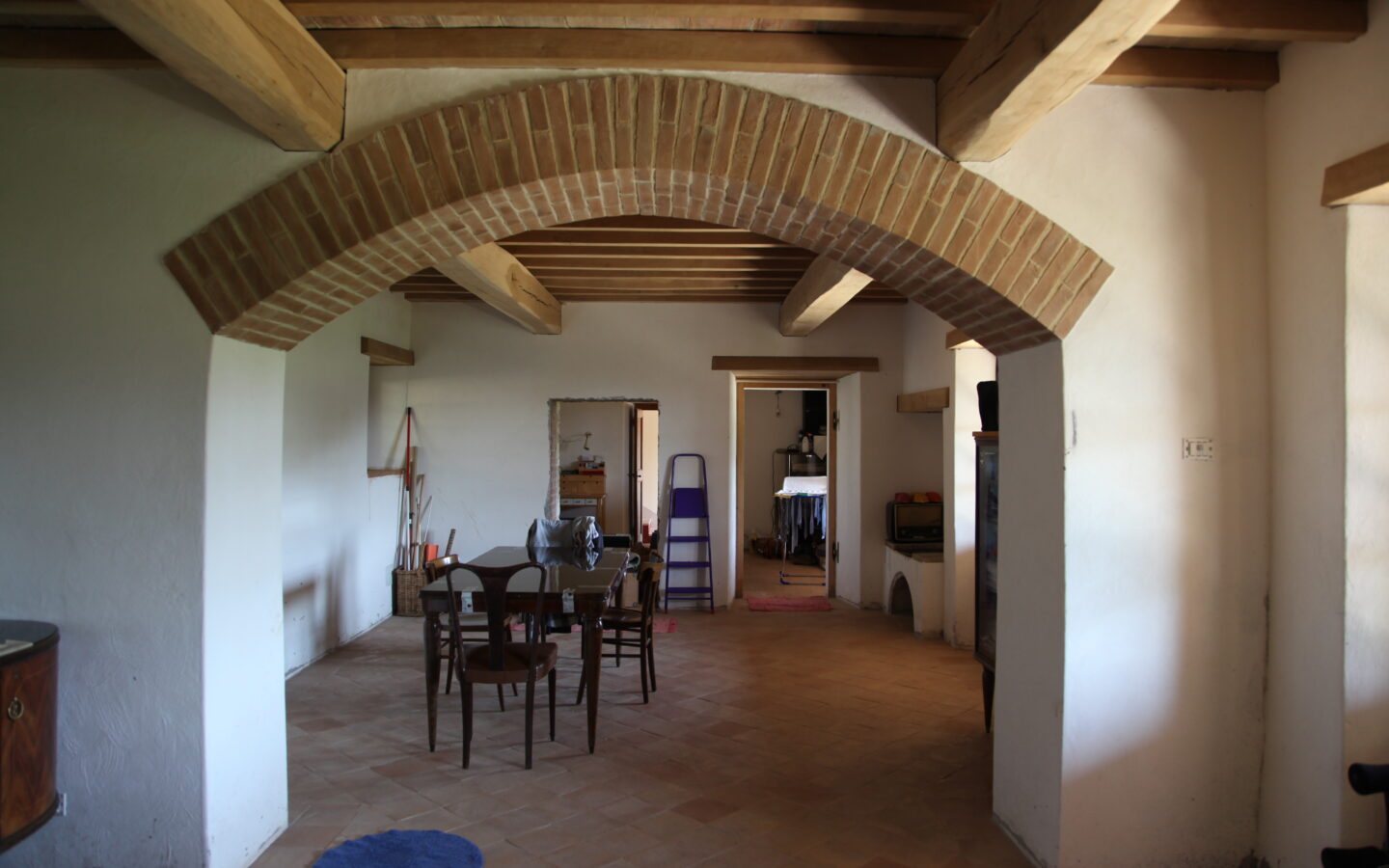 Renovated Villa With Garden In Casale Esteta Region
