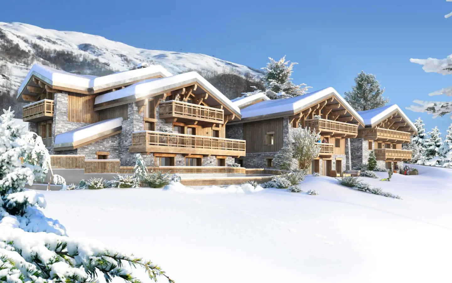 3-bedroom Ski Chalet In Saint-martin-de-belleville, France (130 M²)