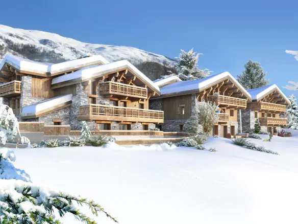 3-bedroom Ski Chalet In Saint-martin-de-belleville, France (130 M²)