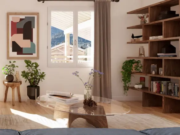 4 Bedroom Penthouse In Haute-savoie Near Samoëns
