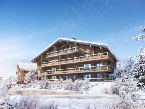2 Bedroom Ski Apartment In Megeve, Haute-savoie Region
