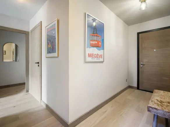 2 Bedroom Ski Apartment In Megeve, Haute-savoie Region