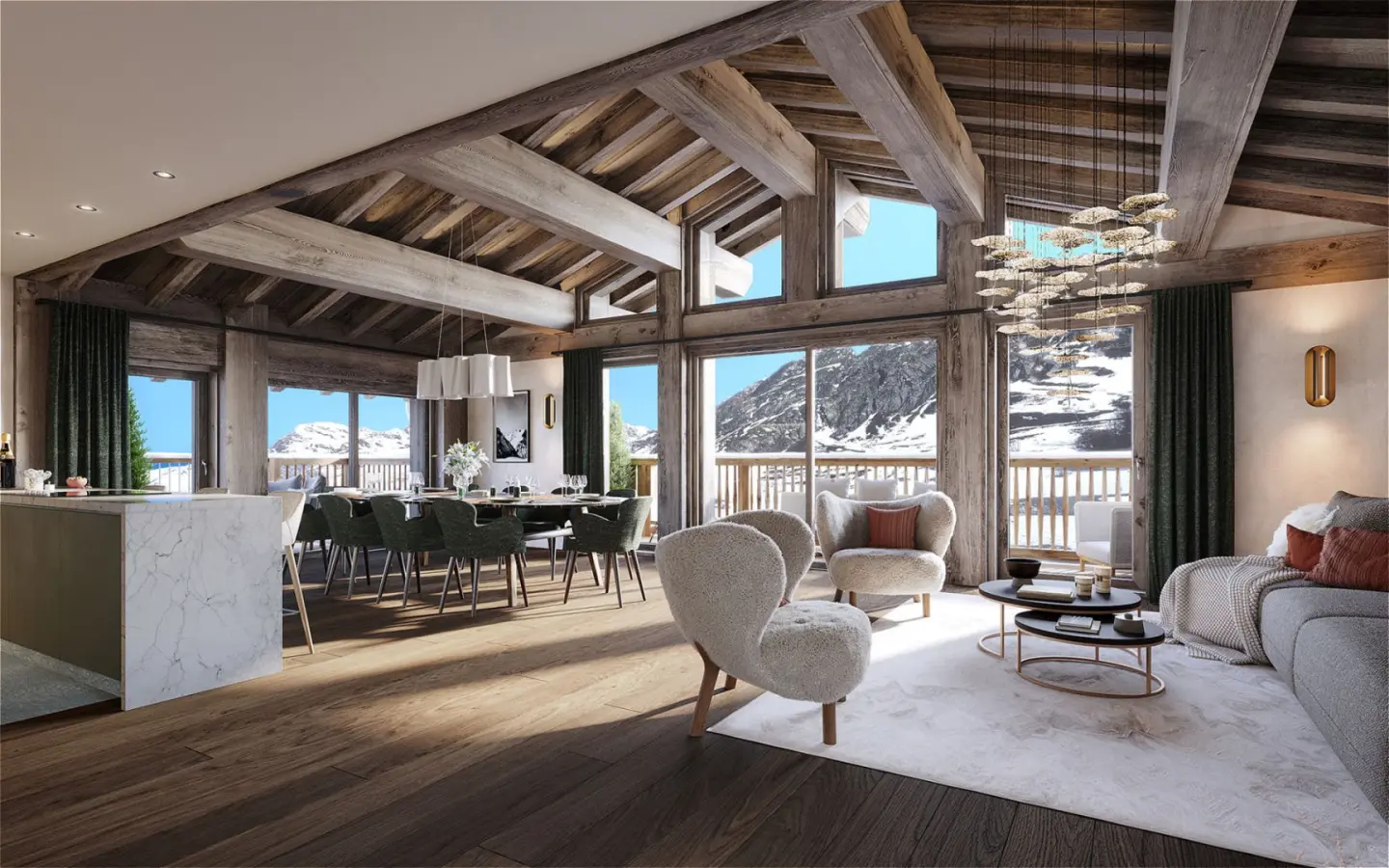 3 Bedroom Ski Apartment In Proximity To Val-d’isère, Savoie