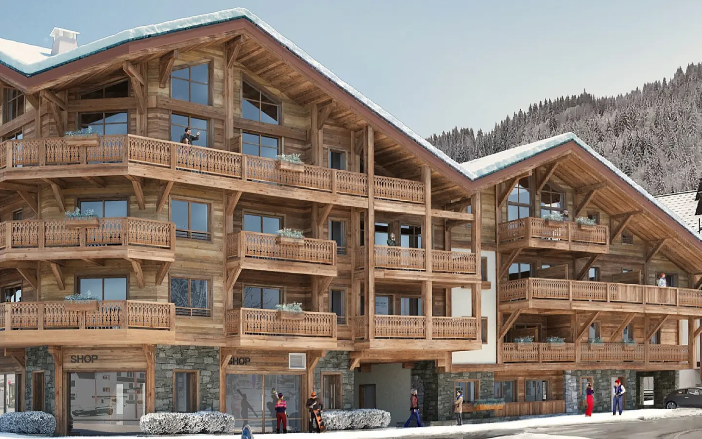 3 Bedroom Penthouse In Proximity To Morzine, Haute-savoie