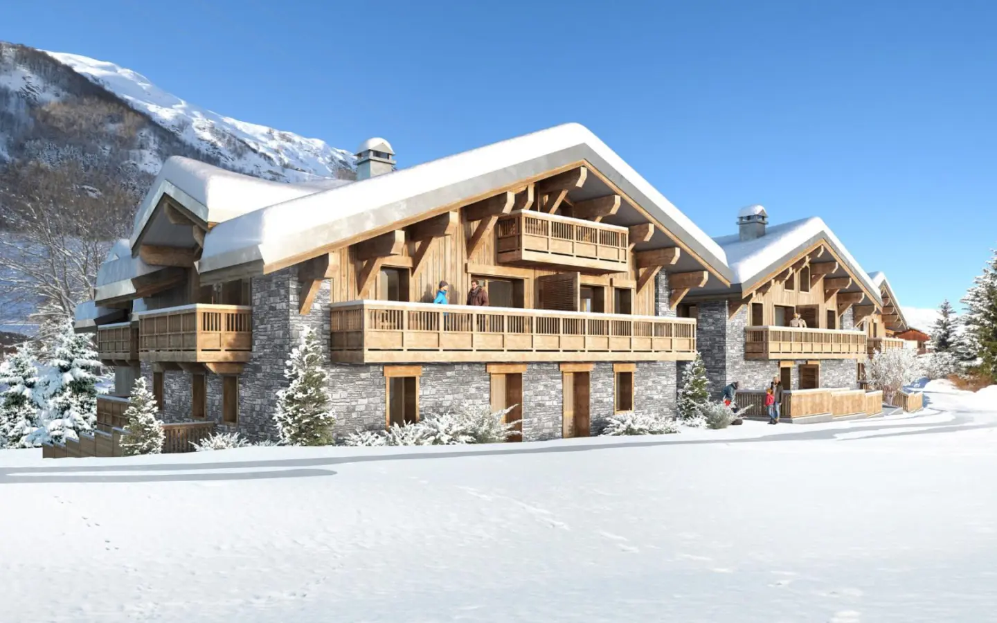 3-bedroom Ski Chalet In Saint-martin-de-belleville, France (130 M²)