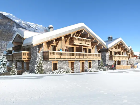 3-bedroom Ski Chalet In Saint-martin-de-belleville, France (130 M²)