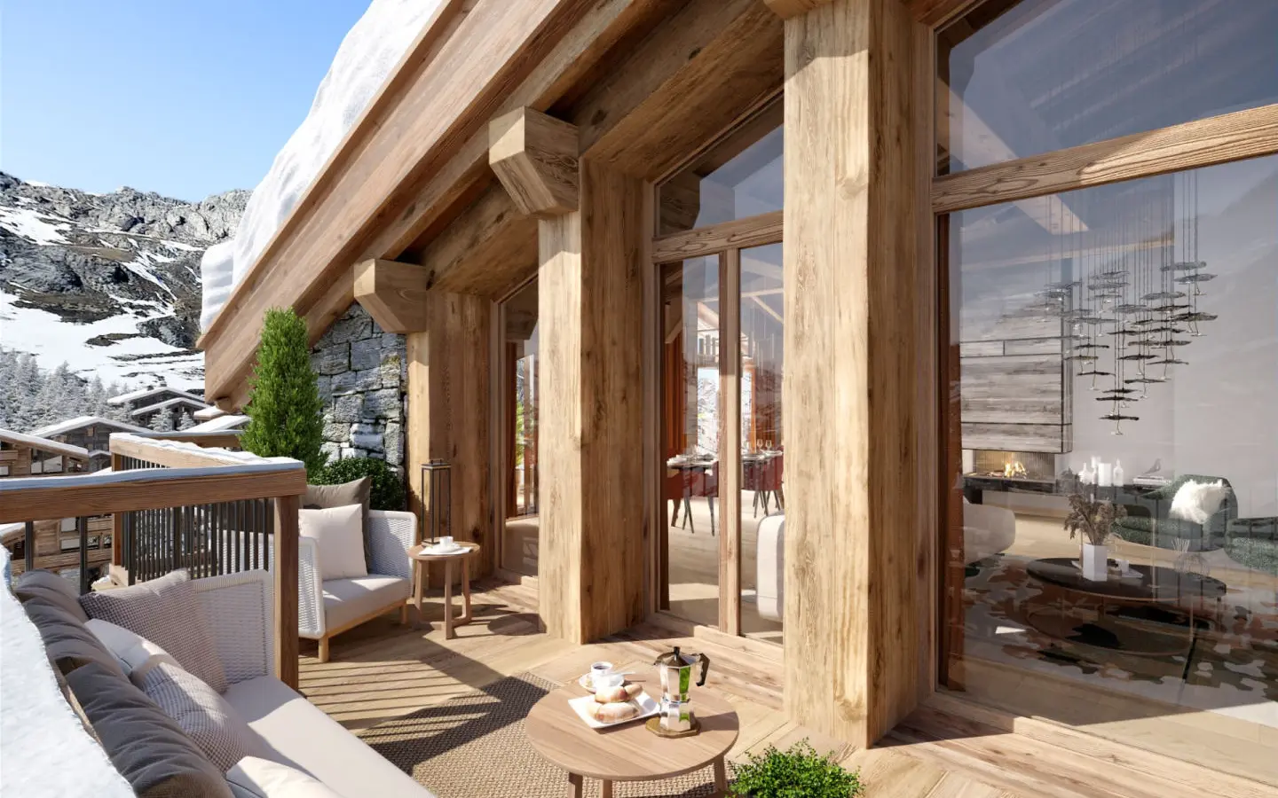 3 Bedroom Ski Apartment In Proximity To Val-d’isère, Savoie
