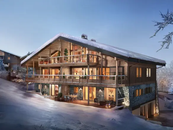 2 Bedroom Ski Apartment In Megeve, Haute-savoie Region