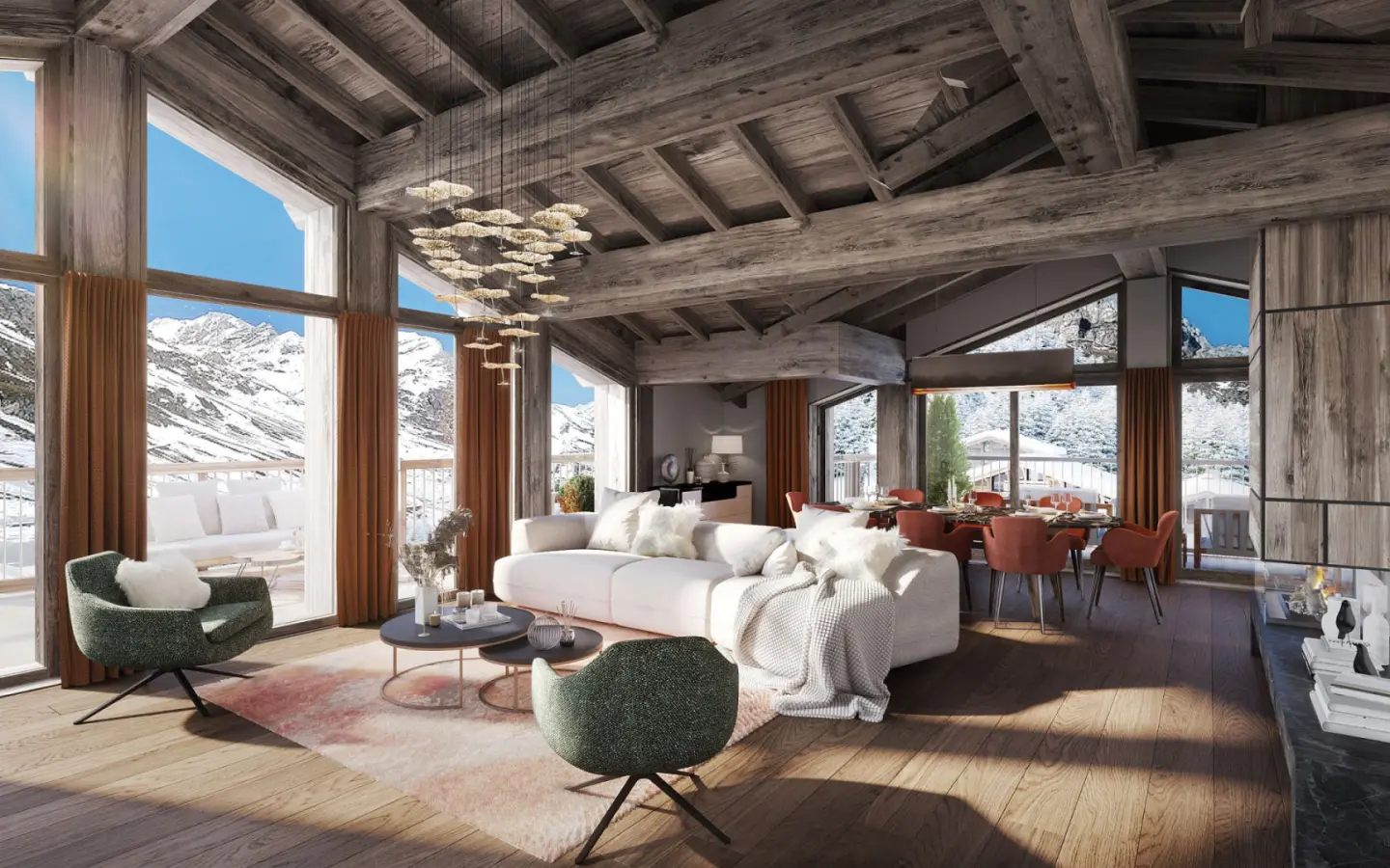 3 Bedroom Ski Apartment In Proximity To Val-d’isère, Savoie