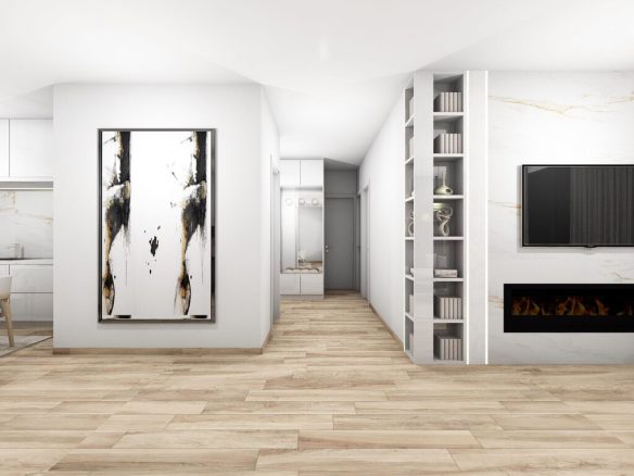 Flat With 3 Bedrooms In Thessaloniki Suburbs