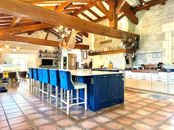 11-bedroom Mill In Chenon, France (540 M²)