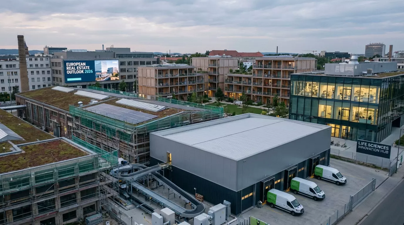 Modern Mixed-Use Urban Development