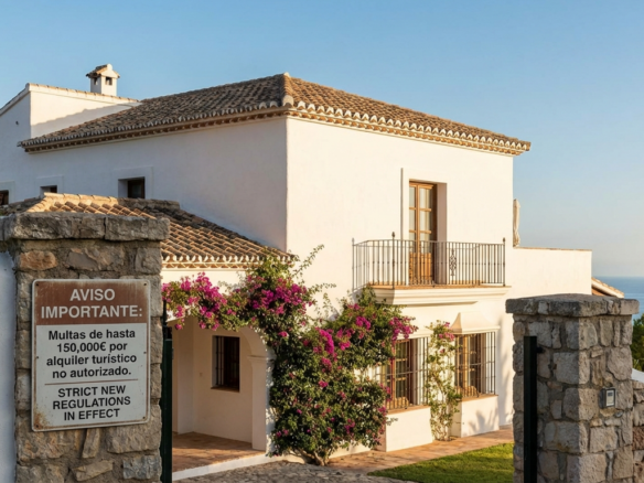 Spanish Coastal Villa with a Tourist Rental Warning