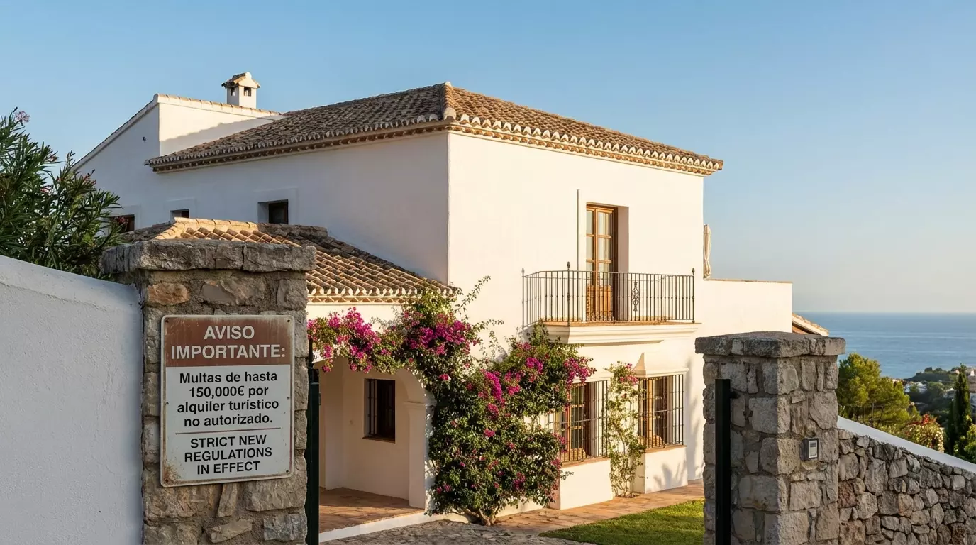 Spanish Coastal Villa with a Tourist Rental Warning