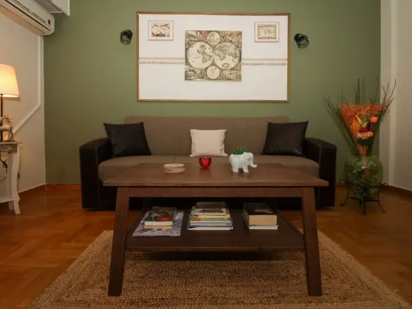 Flat With Two Bedrooms In Athens