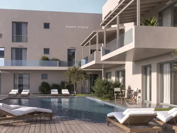Three-bedroom Apartment In Crete With Sea View