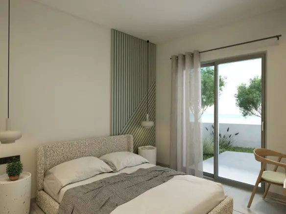 Three-bedroom Apartment In Crete With Sea View