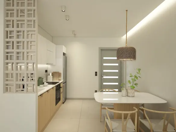 Three-bedroom Apartment In Crete With Sea View