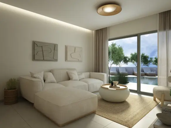 Three-bedroom Apartment In Crete With Sea View