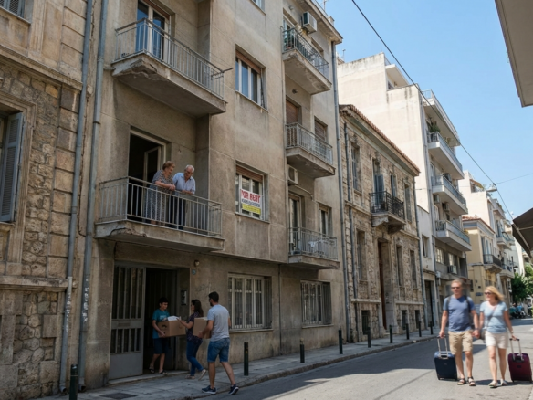 Moving Day in an Athenian Neighborhood