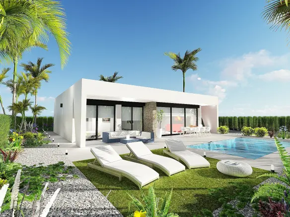 3-bedroom Detached Villa In Calasparra, Spain (102 M²)