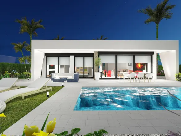 3-bedroom Detached Villa In Calasparra, Spain (102 M²)