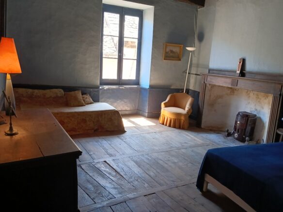 Maison Médiévale 250 M² Avec Vue Sur Abbatiale, 4 Chambres, Jardin Sans Vis-à-vis Et Ancienne échoppe