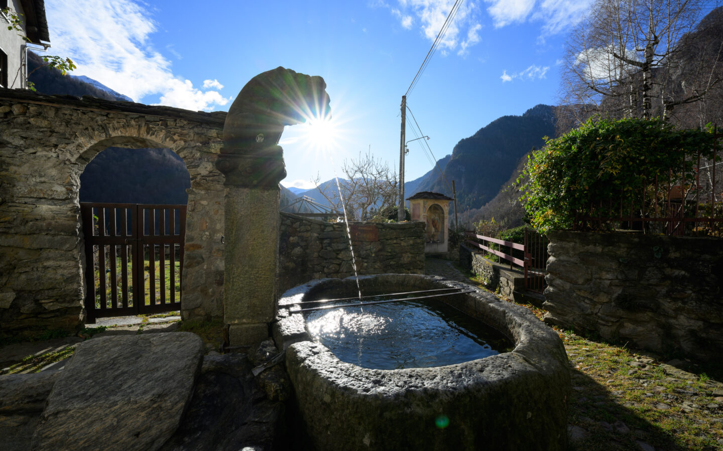 Independent House With Large Garden In Mountain Village Valsesia