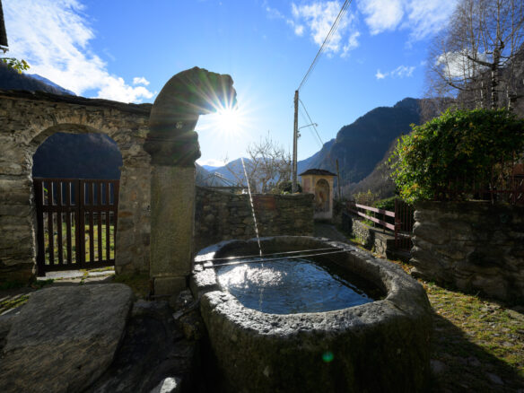 Independent House With Large Garden In Mountain Village Valsesia