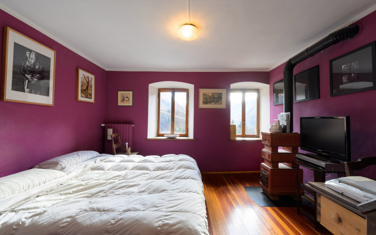 Independent House With Large Garden In Mountain Village Valsesia