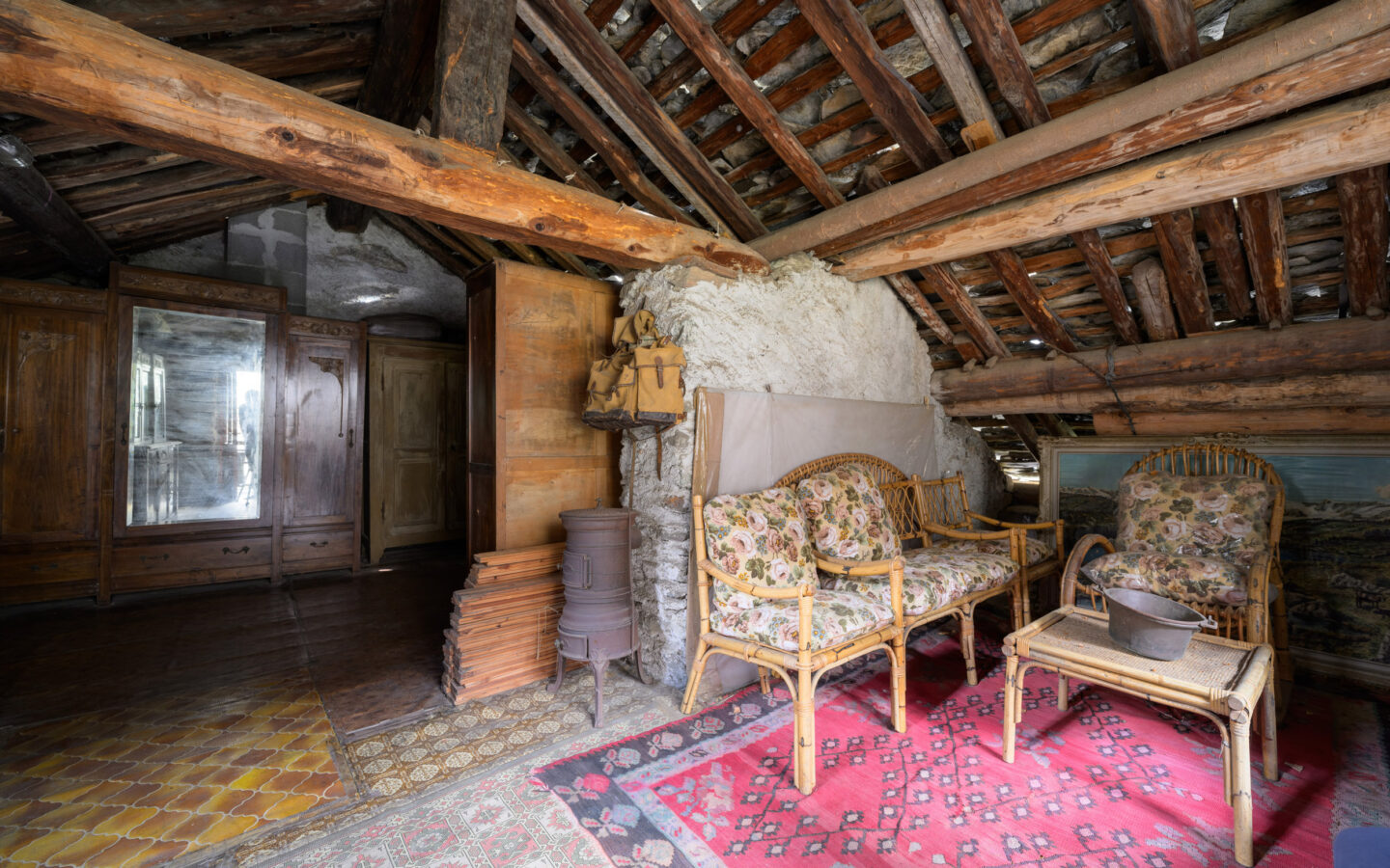 Independent House With Large Garden In Mountain Village Valsesia