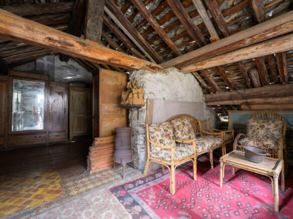 Independent House With Large Garden In Mountain Village Valsesia